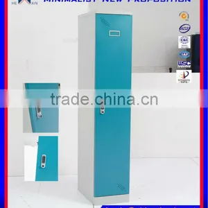 Modern Steel 1 Door Clothes Cabinet Locker Office School Hotel Furniture thumbnail-1