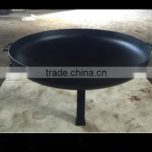 D80cm Outdoor Steel Round Fire Pit Steel Bowl Fire Pit thumbnail-1