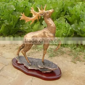 Statue of Deer Statue /garden Art Deer Statue thumbnail-2