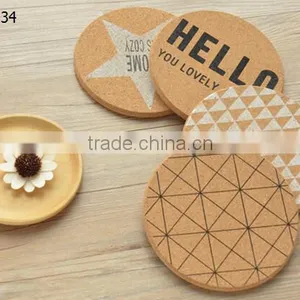 Star Themed Cork Coaster - Set of 4 Cork Packing thumbnail-2