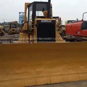 Бывшая гусеничная бульдозер Caterpillar D5H thumbnail-1