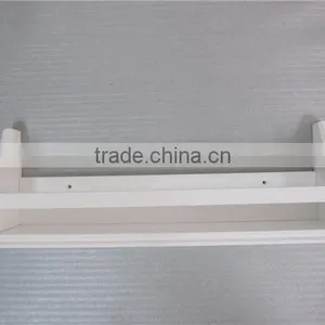 White Modern Bedroom Furniture Wooden Wall Shelf thumbnail-1