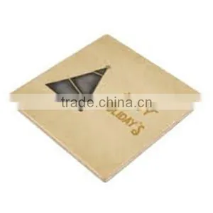 2017 Natural Wood Coaster With Christmas Tree for Christmas Decoration Made in China thumbnail-1