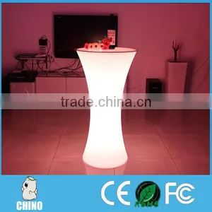 Luxury and Comfortable Urniture LED Glowing Bar Table thumbnail-1