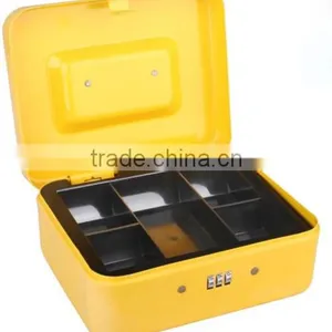 451504 Security Box Metal Safe Cash Storage Money Coins Box thumbnail-2
