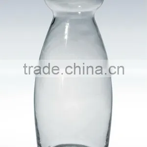 Flower Vase Glass Glass Bottle Flower Vase Clear Tall Glass Flower Vase thumbnail-1