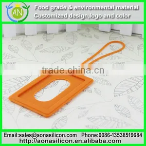 2015 Customized Logo Wholesale Silicone Luggage Tags thumbnail-3