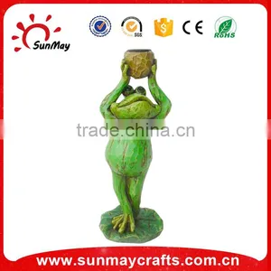 Polyresin Frog Planter Garden Figurine thumbnail-4