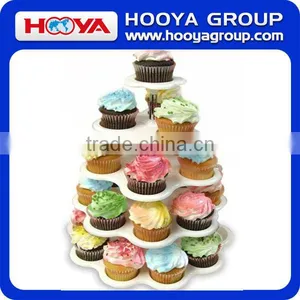 AS SEEN ON TV 5 Tier Plastic Cupcake Stand thumbnail-1