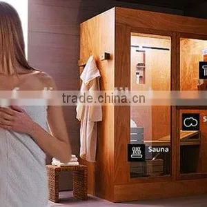 2015 Hot Sale Factory Price Wholesale Far Infrared Sauna Room ,wooden Cabin thumbnail-6