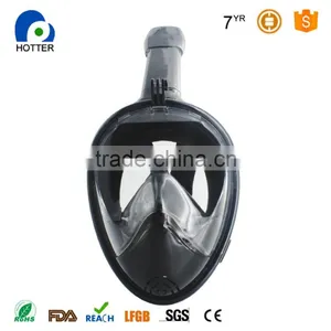 High Quality Liquid Slicone Full Face Snorkel Mask thumbnail-1
