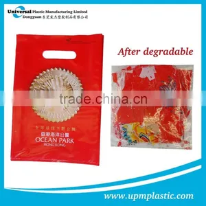 Biodegradable Disposable Printing Plastic Shopping Bag thumbnail-1