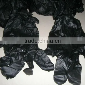 100% Black Latex Tattoo Gloves--Powder Free thumbnail-1
