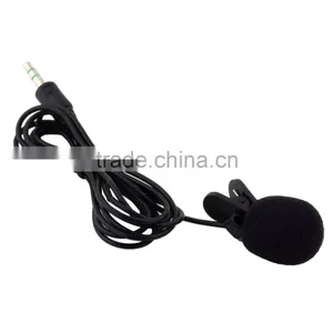 Portable Mini Microphone Speaker 3.5mm Tie Lapel Lavalier Microphone Clip for Lectures Teaching thumbnail-1