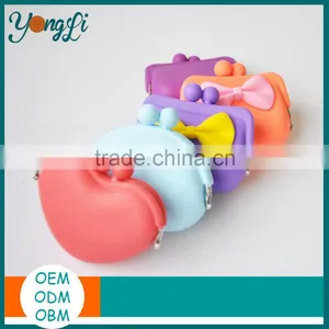 Hot Selling Silicone Heart Shape Coin Purse thumbnail-1