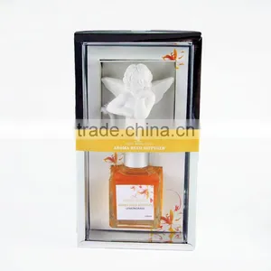 Eco-friendly Nutural Rattan Sticks With Sola Flower Fragrance Diffuser Wick thumbnail-3
