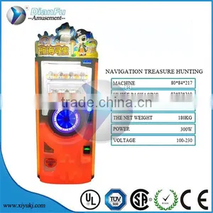 New Arrived Kids Coin Operated Navigation Treasure Hunting Tickets Redemption Game Machine thumbnail-6