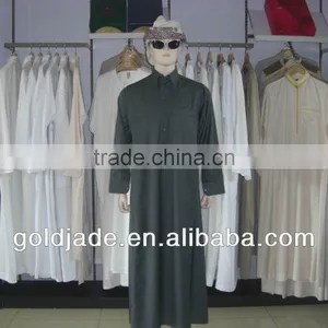 Gray Mens Abaya thumbnail-1