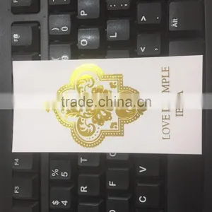 2016 Factory Directly Sell Custom Fashion Hang Tags With Hot Stamping Logo thumbnail-3