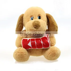 OEM Custom Logo Stuffed Cute Cheap White Teddy Bear Plush Toys thumbnail-2