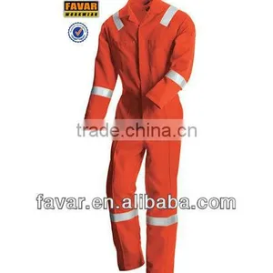 EN533 Cotton Anti-flame FR Coverall thumbnail-1