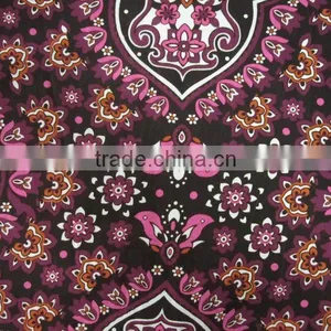 Rayon Challis Print Fabric(viscose Fabric) for Women, Rayon Bali Fabric thumbnail-1