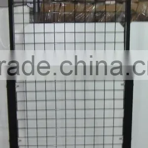Practical Double Sided Floor Wire Mesh Display Racks and Stands thumbnail-5
