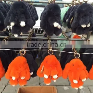 White Soft Plush Doll Toy Pendant Small Toy Pendant for Bag Accessories thumbnail-3