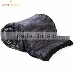 Printed Kids 100% Wool Warm Blanket thumbnail-1