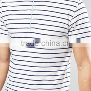 Stripped Polo t Shirt for Man in Fashinable Design thumbnail-3