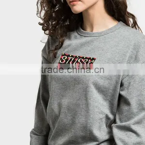 Women Wear Hoodies Long Sleeve Crew Neck Ladies Hoodies thumbnail-4