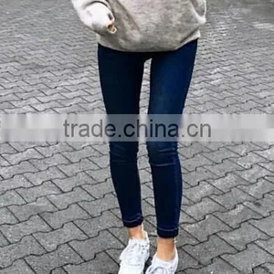 Runwaylover Elastic Fashion Blue Denim Jeans Women Top Quality Wholesale thumbnail-1