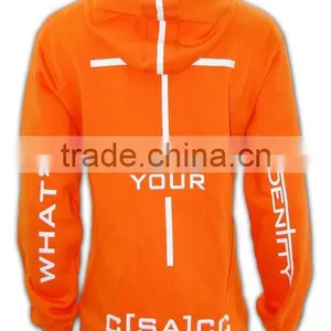 BSCI 2016 Design Sublimation Screenprint Embroidery Zipper Hoody Hoodie Without Zipper thumbnail-4