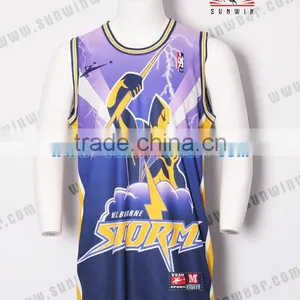 Customize Your Own New Style Basketball Jersey thumbnail-4