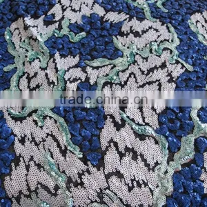 Sequins Fabric 3mm Sequins Fabric Lace Fabric thumbnail-2