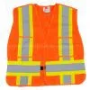 100%polyester Knitting Waistcoat CE EN471 CLASS2 Trrafic Reflective Safety Vest Reflective Jacket thumbnail-1