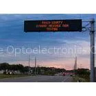 Single Color Electronic Traffic Signs Outdoor P20 Led Road Message Displays Screen thumbnail-1