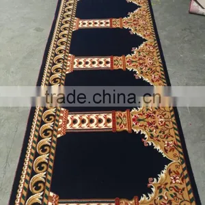 Wilton Moslem Rug Mosque Prayer Carpet thumbnail-4