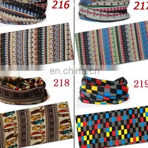 Well Elastic Neckerchief, Kerchief, Waist Bracer, Multi Functional Textile Infinity Scarf thumbnail-2