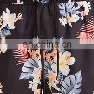 New Style Wholesale Summer Floral Print Swim Trunks Men thumbnail-5