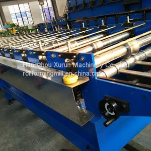 Roof Wall Panel IBR Trapezoidal Roll Forming Machine Metal PPGI Galvanized Steel Profile Lines thumbnail-2