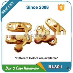 NEW BEY Wholesale Small Golden Locks for Jewelry Wooden Gift Box thumbnail-3