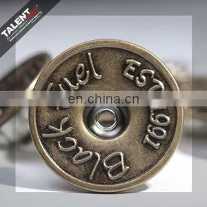 Custom Brand Logo Aluminum Metal Jeans Button thumbnail-5