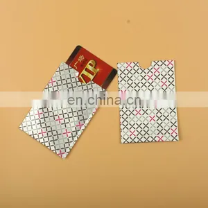 BSCI Anti Thief Aluminum Foil Credit Card RFID Blocking Sleeve thumbnail-1