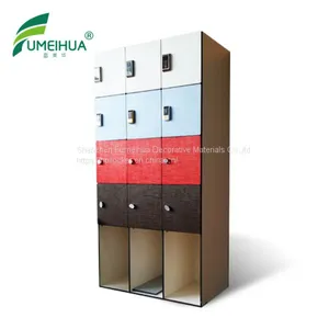 3 Doors HPL Compact Storage Locker thumbnail-1