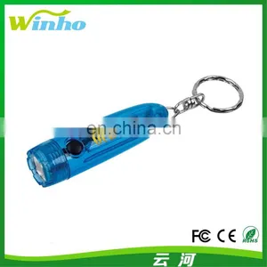Winho Customized Style Plastic Cylinder Led KeyChain thumbnail-1