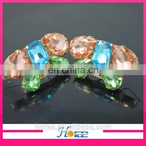 High Quality Crystal Rhinestone Shoe Accessory Shoe Buckle for Lady Shoes thumbnail-2
