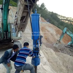 Ztp-260 Ultra Rock Splitter Mounted With Excavator thumbnail-2