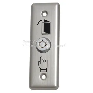 Stainless Steel Material CE Proved Open Door Exit Switch Button, Panic Button, Push Switch thumbnail-1