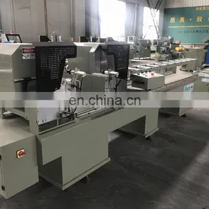 PVC Profile Cnc Control Double Mitre Cutting Saw/upvc Window Frame Cutting Machine/PVC Profile Cutting Machine thumbnail-5